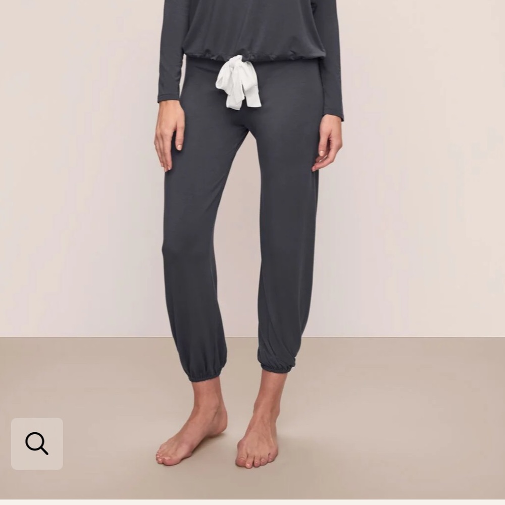 Eberjey Gisele TENCEL Modal Slouchy Graphite PJ pants